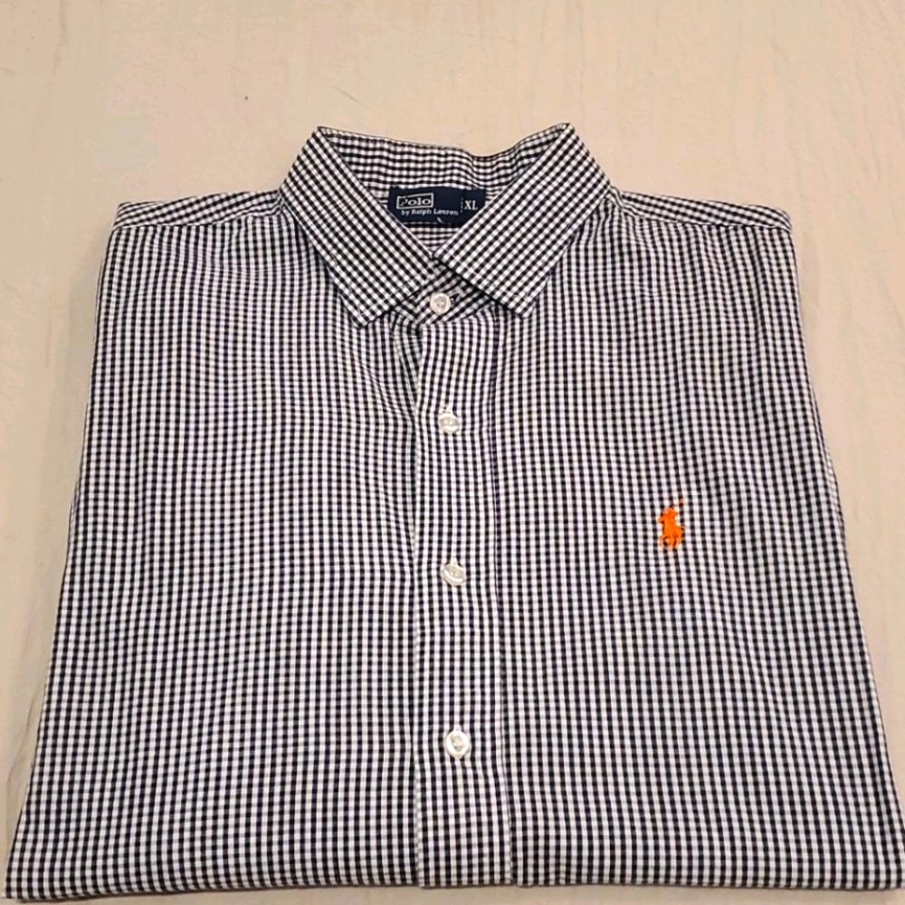 Mens L Ralph Lauren Button Down